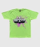 Hellstar Studios Jesus Emblem T-Shirt Green